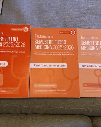 Kit Medicina Testbusters + integrazioni