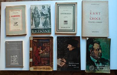 8 libri Filosofia Vintage e Saggistica anni 40-60
