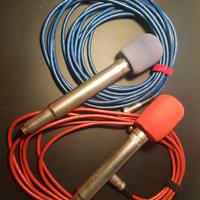 Microfoni Davoli Set 2 pezzi e cavi