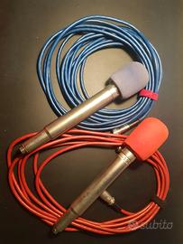 Microfoni Davoli Set 2 pezzi e cavi