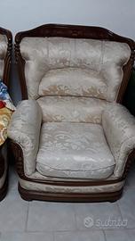 poltrona stile barocco