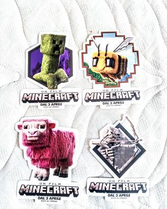 Gadget adesivi Minecraft 