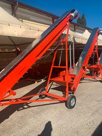 Nastro trasportatore 5 metri nocciole noci NUOVO