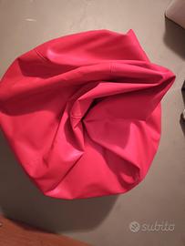 pouf a sacco in ecopelle