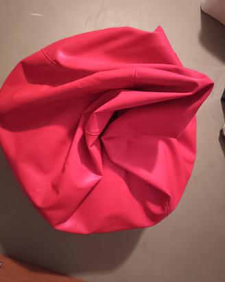 pouf a sacco in ecopelle