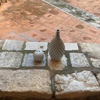 Bottiglia con posacenere