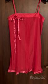 Camicia da notte corta - Rossa