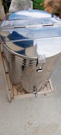 fusto per olio Inox 50lt