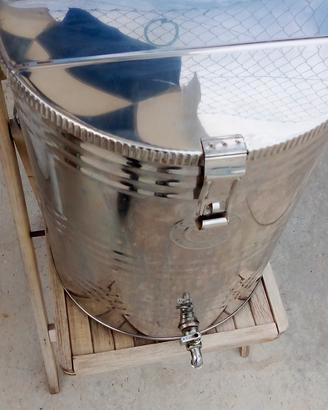 fusto per olio Inox 50lt