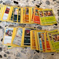 Due lotti carte Pokémon Futuri Campioni