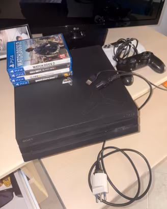 Playstation 4 Pro 500G+giochi