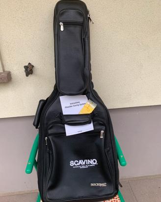 Custodia chitarra in pelle nuova