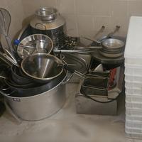 SERVIZIO PENTOLE PIATTI RISTORANTE 