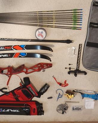 set arco ilimpico nuovo!  ragazzo/ragazza 23"