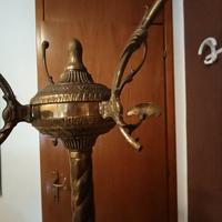 Attaccapanni vintage ottone