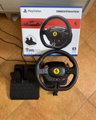 VOLANTE LICENZA PLAYSTATION E FERRARI ORIGINALE