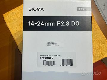 Sigma 14-24 F.2.8 Canon ART 