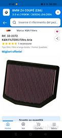 FILTRO K&N BMW Z4