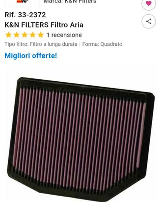 FILTRO K&N BMW Z4