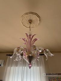 Lampadario Moderno Murano