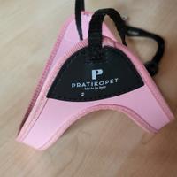 Pettorina cane rosa 