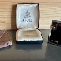 Accendino Ronson con scatola, funzionante