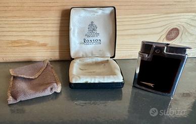 Accendino Ronson con scatola, funzionante