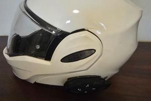 Casco modulare con interfono