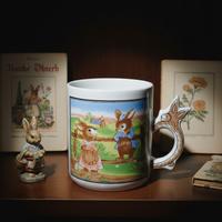 Tazza vintage rara ceramica colazione