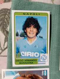 Figurina  Messi Maradona 1984 85 Panini