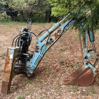 Retro escavatore per trattore
