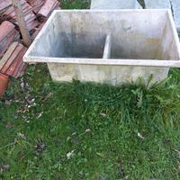 lavabo/lavatoio in cemento