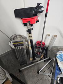 Cavalletto manutenzione bicicletta