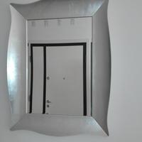 Specchio in foglia argento