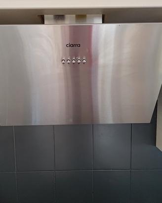 Cappa cucina 60cm  in  acciaio -NUOVA-