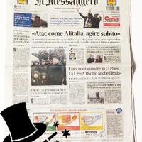 Gioco di Prestigio: Acqua nel Giornale