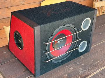 Subwoofer Xline Chrome Amplificato