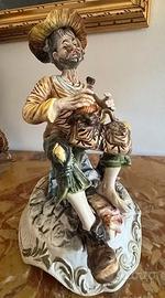 Statua porcellana Capodimonte anni '70 - Viandante