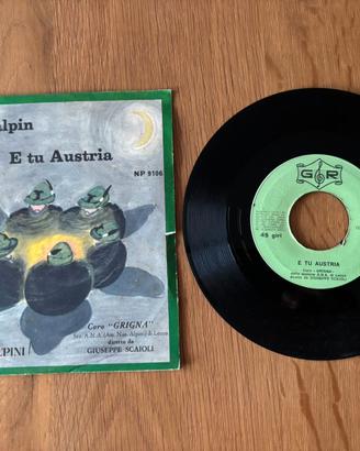 14 vinili 45 giri inni e canti storici