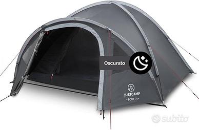 Tenda da campeggio JUSTCAMP Scott Dark 4