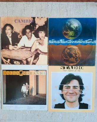 3 LP prima stampa, Lucio DALLA, MORANDI, STADIO