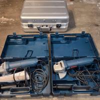 Smerigliatrice Bosch valigetta alluminio porta att