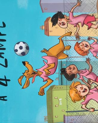 libro un campione a quattro zampe