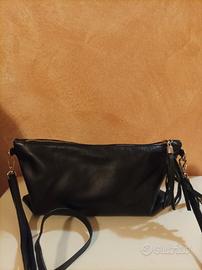 Tracollina in pelle (vitello)nera