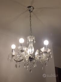 Lampadario tipo murano