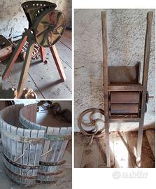 attrezzi, mobili, macchinari, antichità contadine