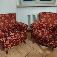 coppia poltrone vintage 