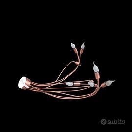 lampadario  9 luci snodabile 