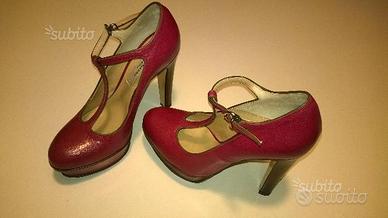 Scarpe n. 38 vero cuoio Gianni Marra