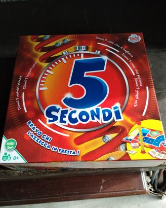 Gioco in scatola "5 secondi"